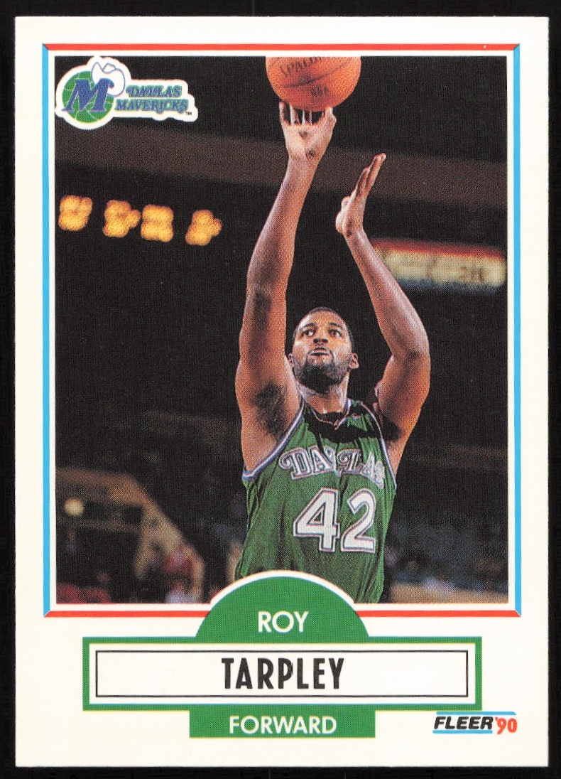 1990-91 Fleer Update Roy Tarpley #U-22 (Front)