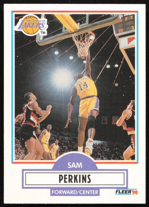 1990-91 Fleer Update Sam Perkins #U-44 (Front)