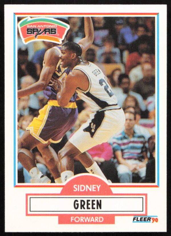 1990-91 Fleer Update Sidney Green #U-88 (Front)