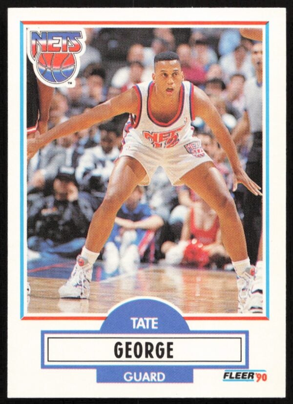 1990-91 Fleer Update Tate George #U-61 (Front)