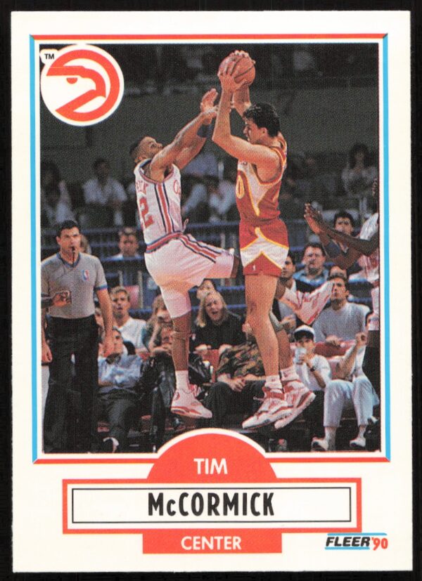 1990-91 Fleer Update Tim McCormick #U-2 (Front)