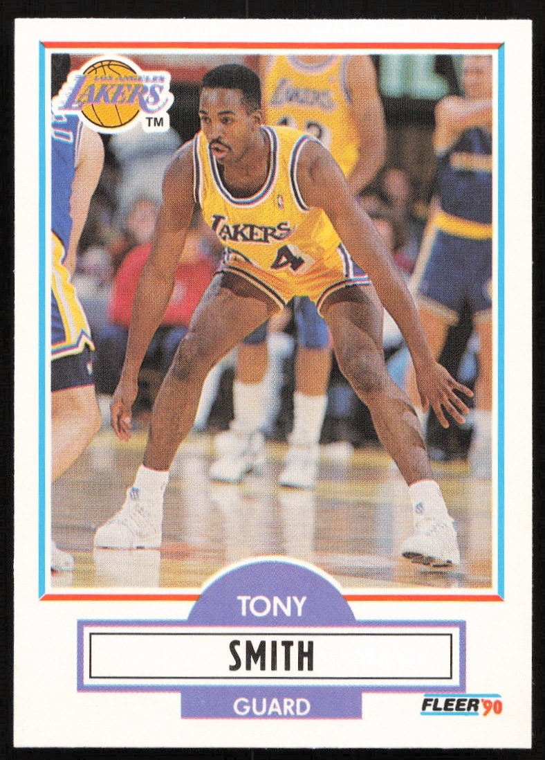 1990-91 Fleer Update Tony Smith #U-45 (Front)