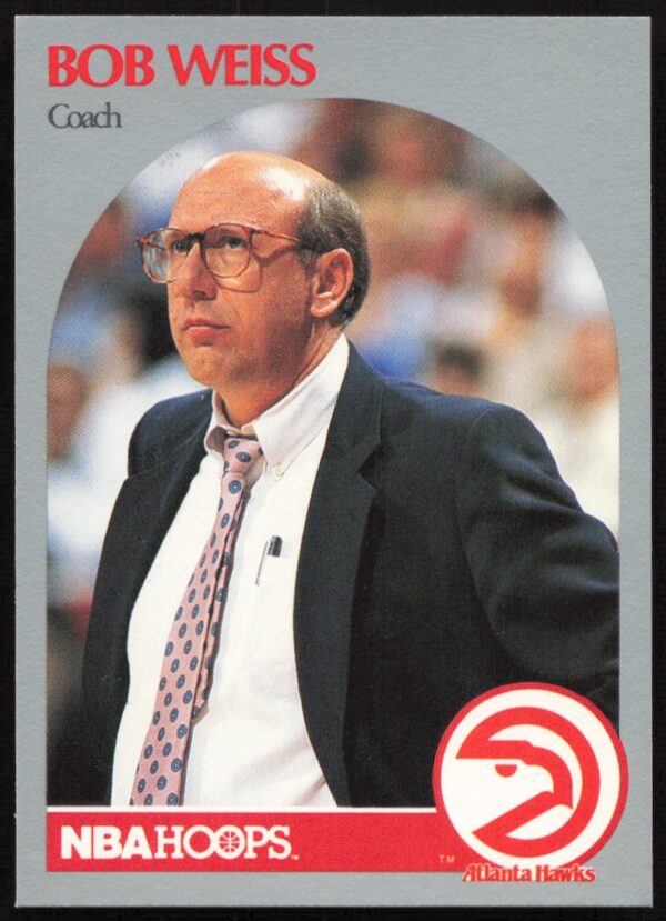 1990-91 Hoops Bob Weiss #305 (Front)