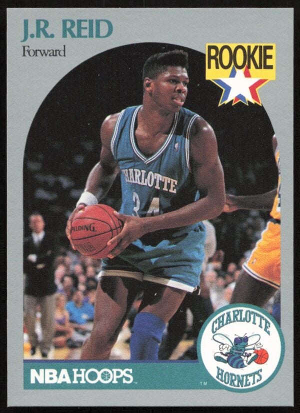 1990-91 Hoops J.R. Reid #57 (Front)