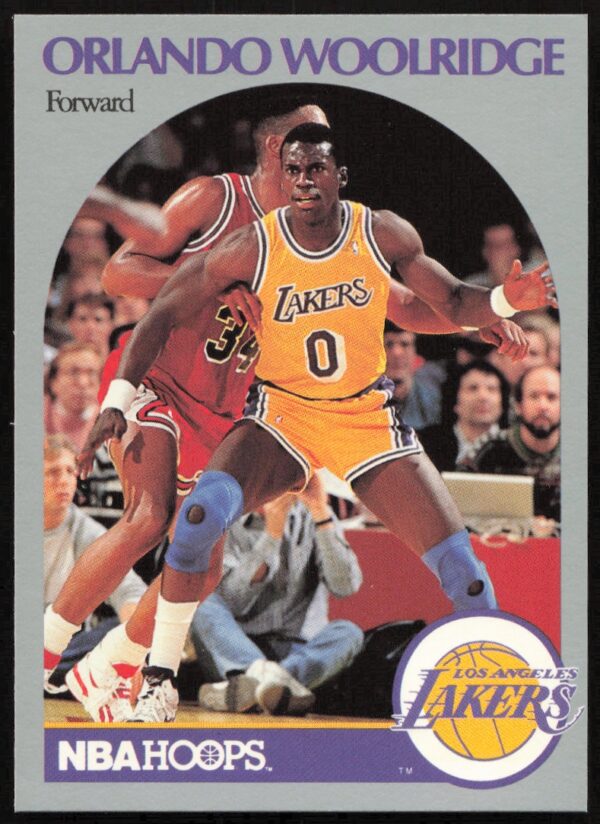 1990-91 Hoops Orlando Woolridge #162 (Front)