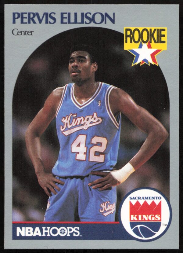 1990-91 Hoops Pervis Ellison #257 (Front)