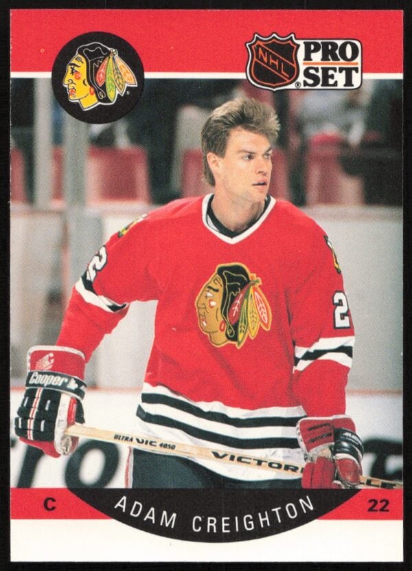 1990-91 Pro Set Adam Creighton #50 (Front)