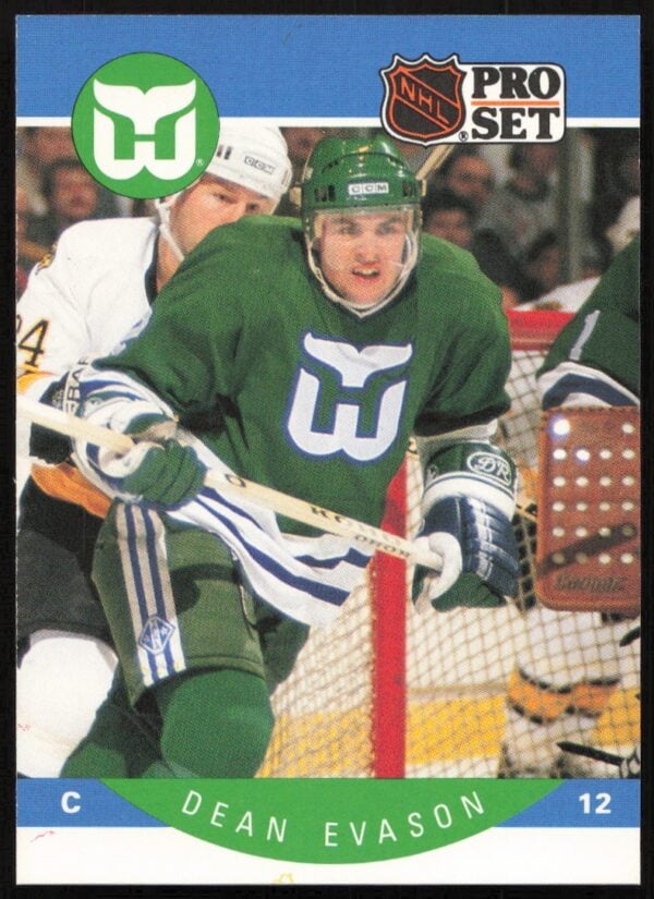 1990-91 Pro Set Dean Evason #103 (Front)