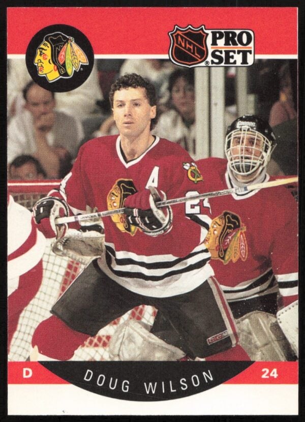 1990-91 Pro Set Doug Wilson #63 (Front)