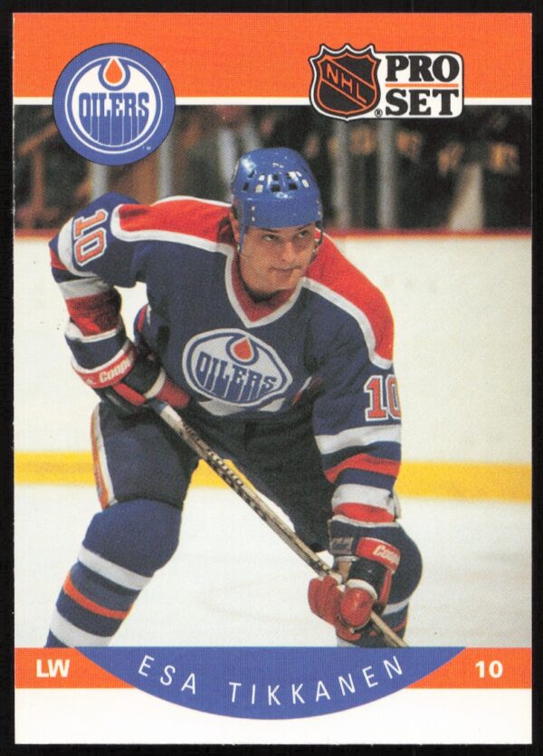 1990-91 Pro Set Esa Tikkanen #97 (Front)