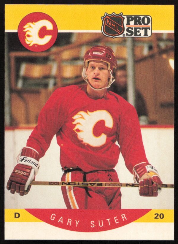 1990-91 Pro Set Gary Suter #46 (Front)