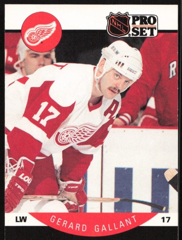 1990-91 Pro Set Gerard Gallant #71 (Front)