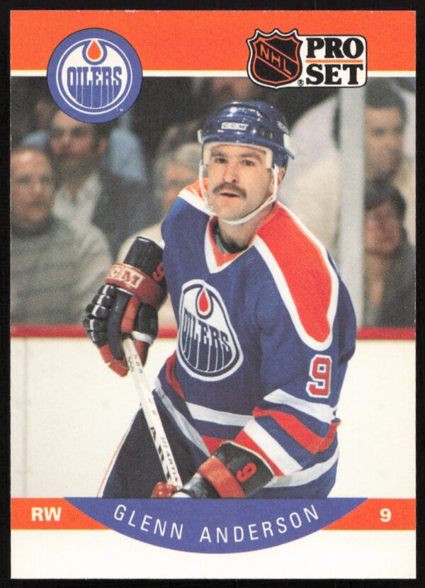 1990-91 Pro Set Glenn Anderson #81 (Front)