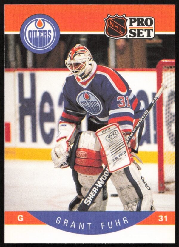 1990-91 Pro Set Grant Fuhr #82 (Front)