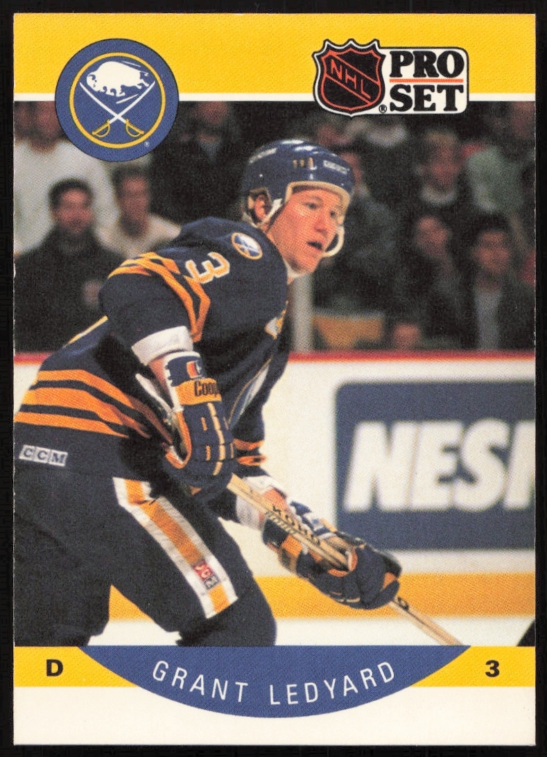 1990-91 Pro Set Grant Ledyard #24 (Front)