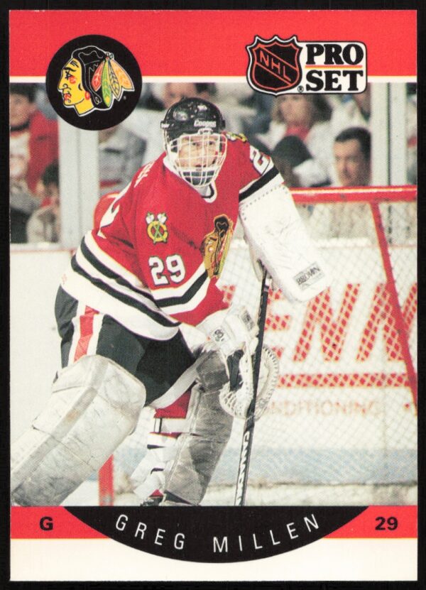 1990-91 Pro Set Greg Millen #56 (Front)