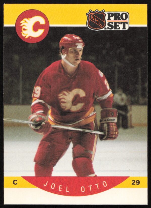 1990-91 Pro Set Joel Otto #43 (Front)