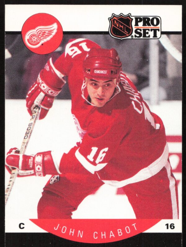 1990-91 Pro Set John Chabot #68 (Front)