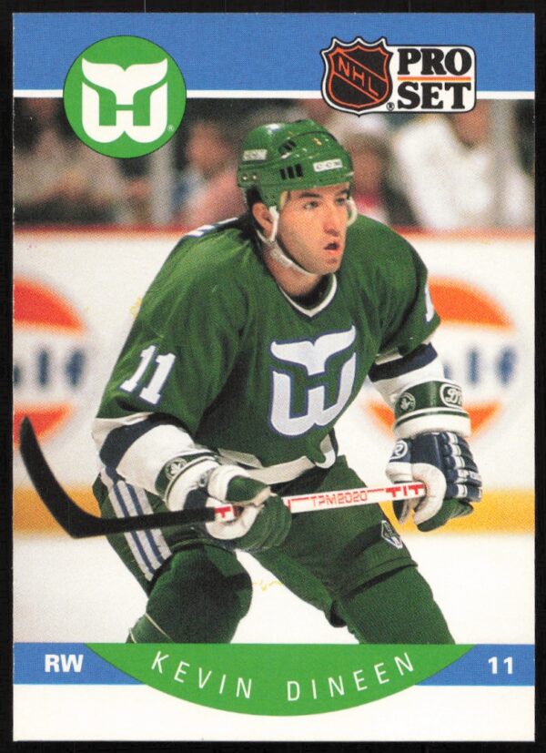 1990-91 Pro Set Kevin Dineen #102 (Front)