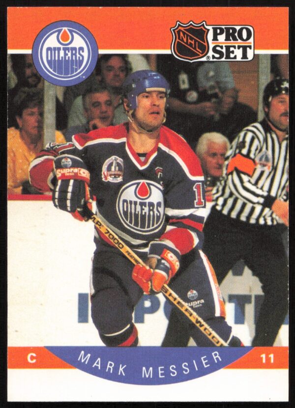 1990-91 Pro Set Mark Messier #91 (Front)