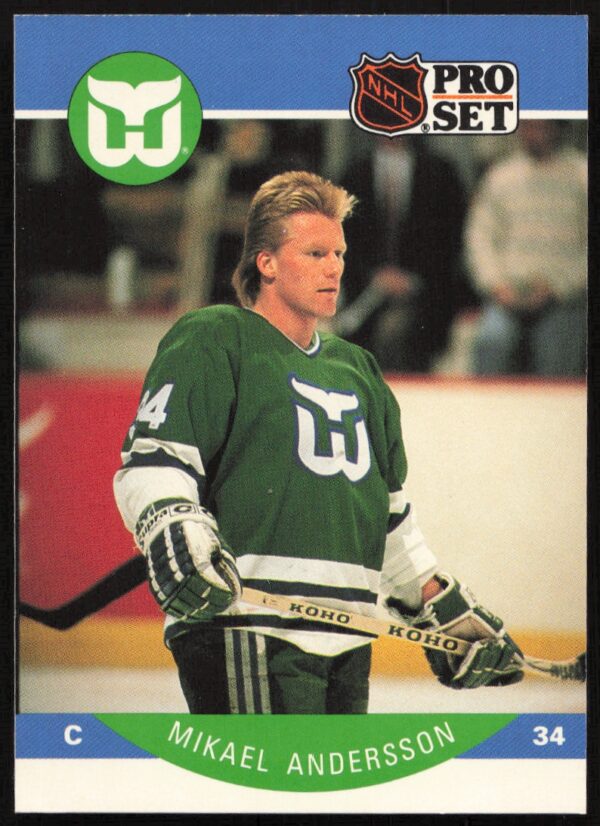 1990-91 Pro Set Mikael Andersson #98 (Front)