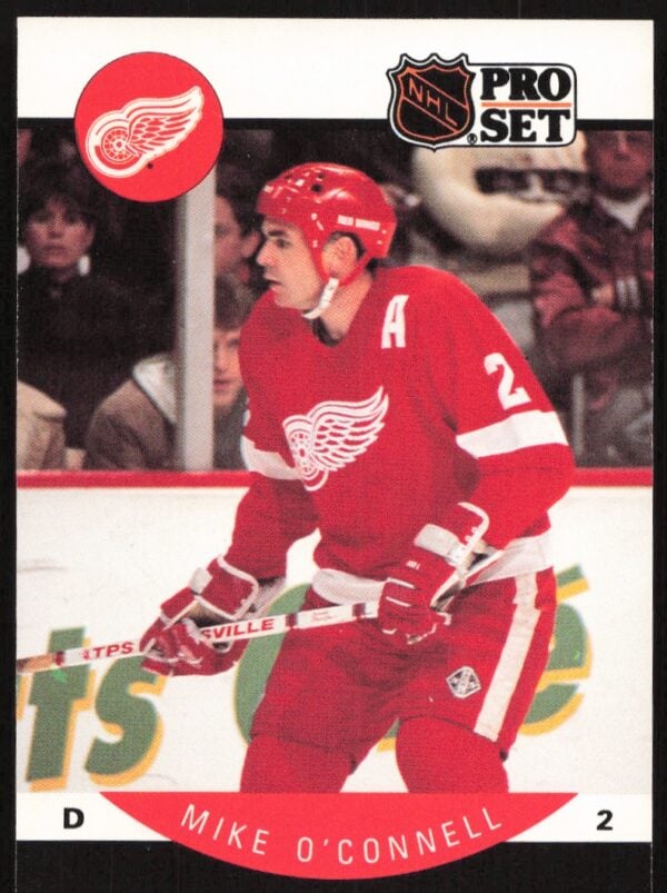 1990-91 Pro Set Mike O'Connell #75 (Front)