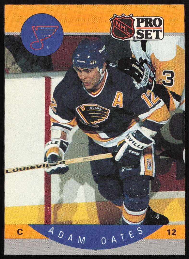 1990-91 Pro Set NHL Adam Oates #269 (Front)