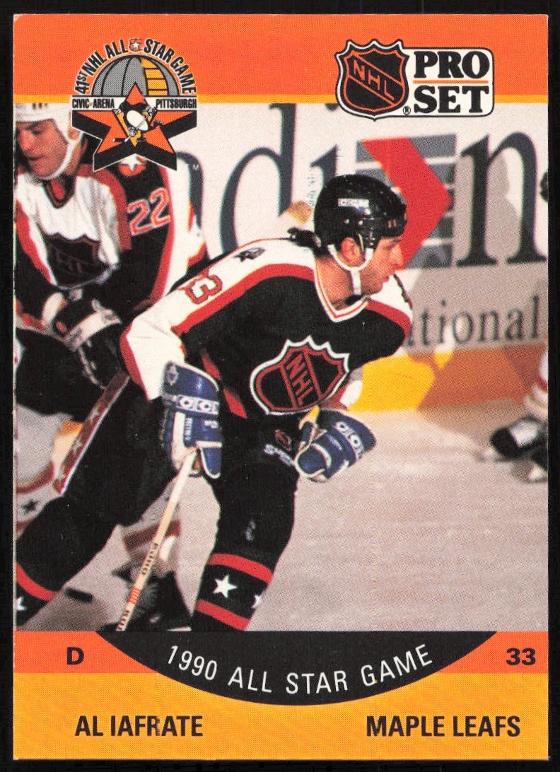 1990-91 Pro Set NHL Al Iafrate #354 (Front)