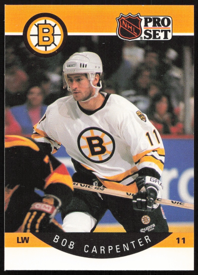 1990-91 Pro Set NHL Bob Carpenter #4 (Front)