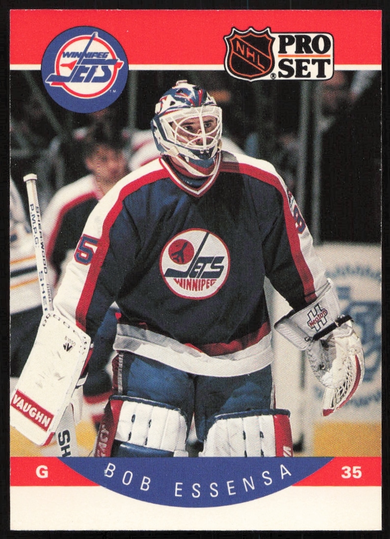1990-91 Pro Set NHL Bob Essensa #328 (Front)
