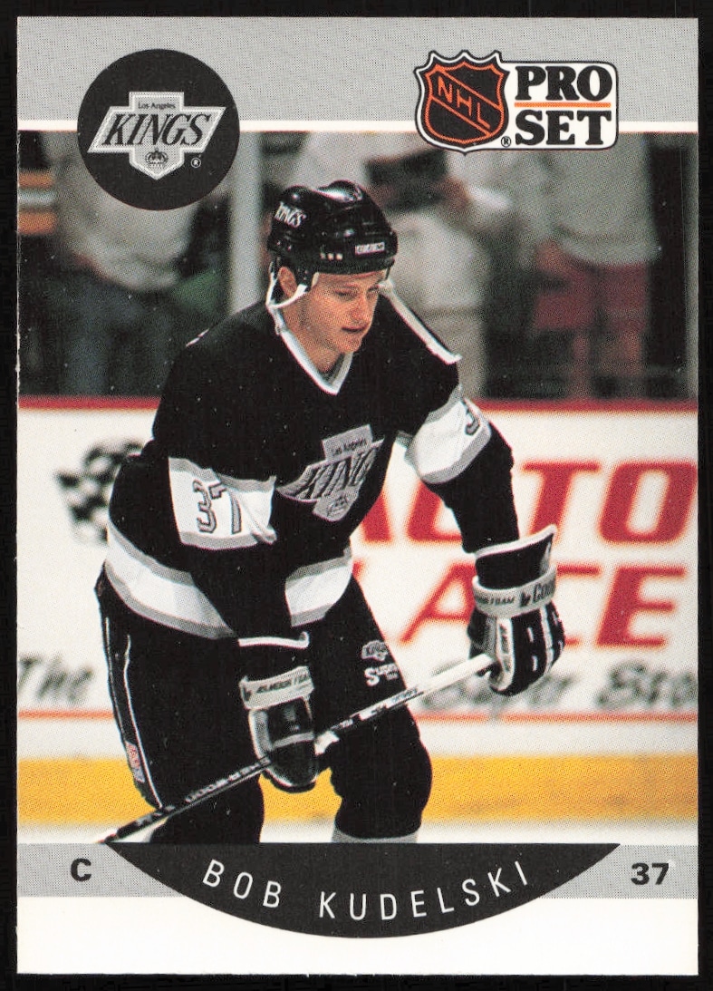 1990-91 Pro Set NHL Bob Kudelski #122 (Front)