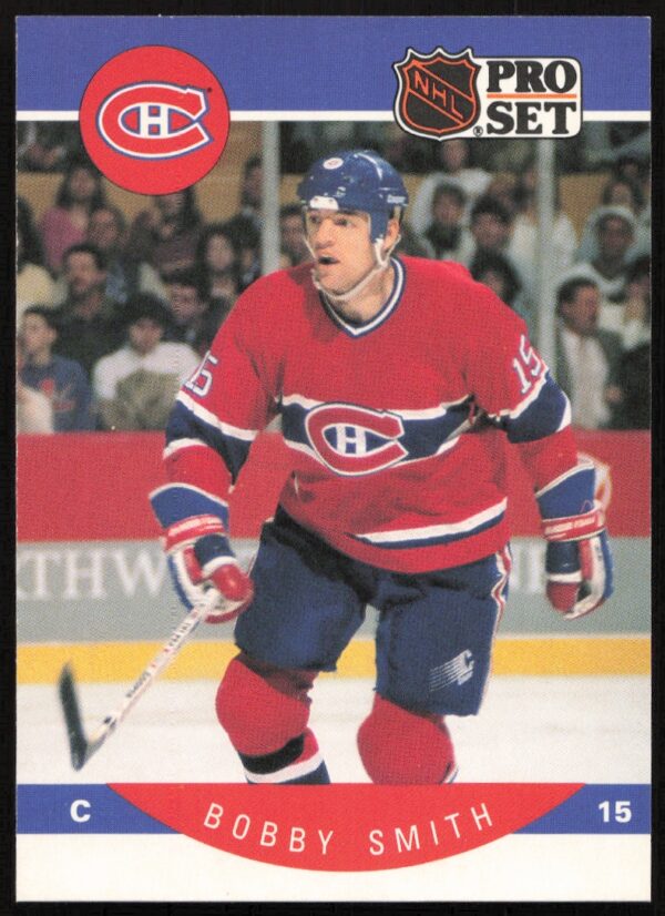 1990-91 Pro Set NHL Bobby Smith #160 (Front)