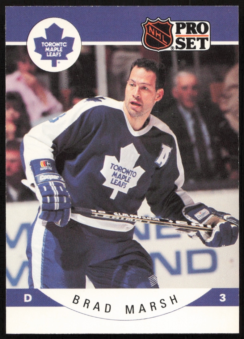 1990-91 Pro Set NHL Brad Marsh #285 (Front)