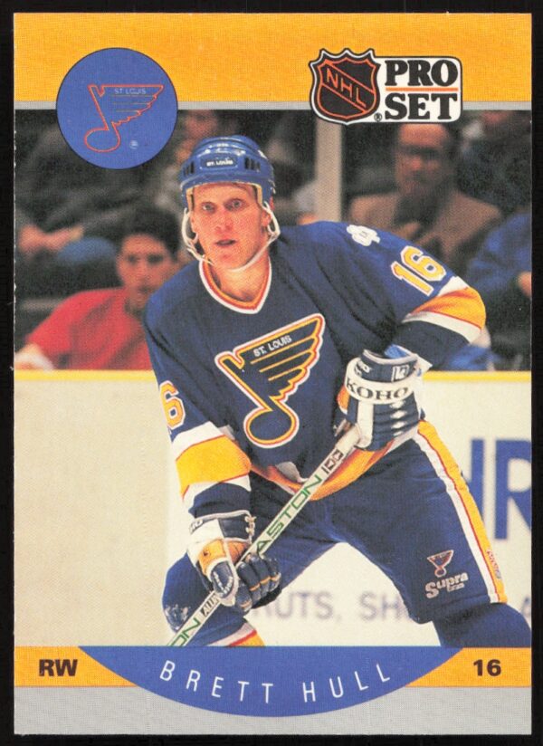 1990-91 Pro Set NHL Brett Hull #263 (Front)