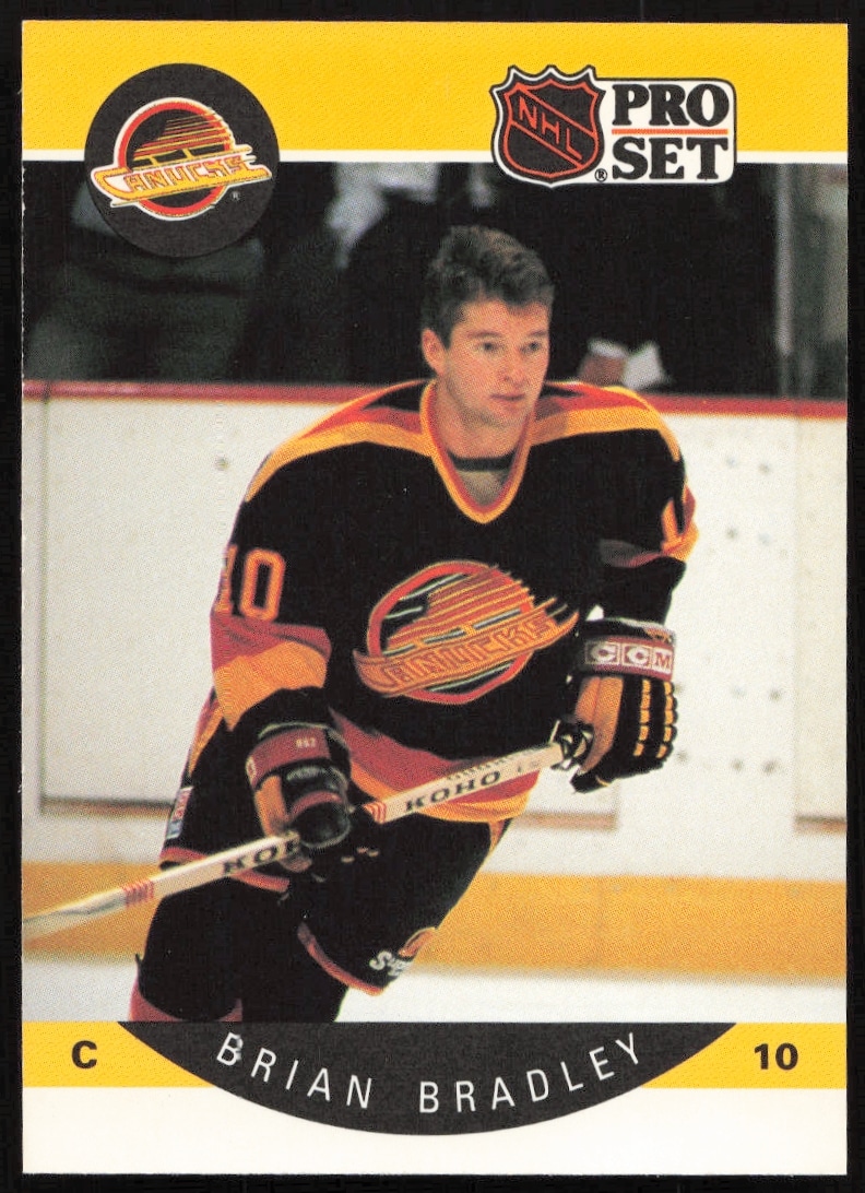 1990-91 Pro Set NHL Brian Bradley #294 (Front)