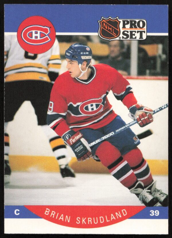 1990-91 Pro Set NHL Brian Skrudland #159 (Front)