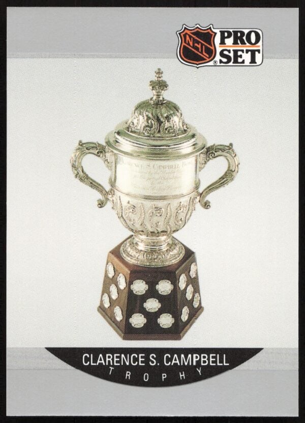 1990-91 Pro Set NHL Clarence S. Campbell Trophy AW