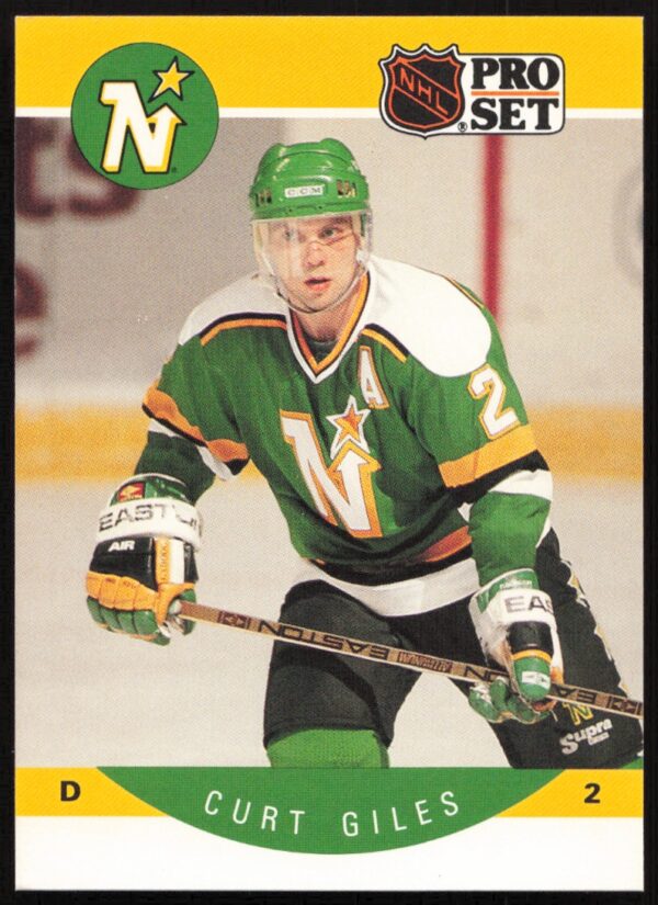 1990-91 Pro Set NHL Curt Giles #140 (Front)