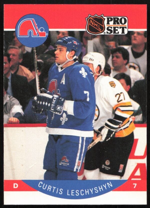 1990-91 Pro Set NHL Curtis Leschyshyn #251 (Front)