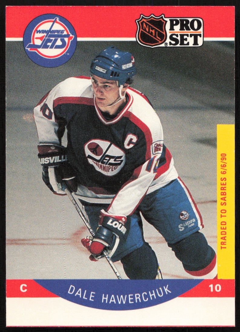 1990-91 Pro Set NHL Dale Hawerchuk #330 (Front)