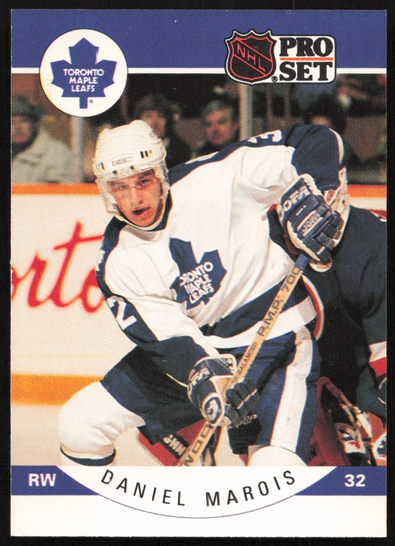 1990-91 Pro Set NHL Daniel Marois #284 (Front)