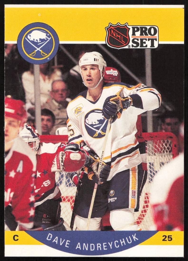 1990-91 Pro Set NHL Dave Andreychuk (Error on Back - Photo Incorrect) #17 (Front)