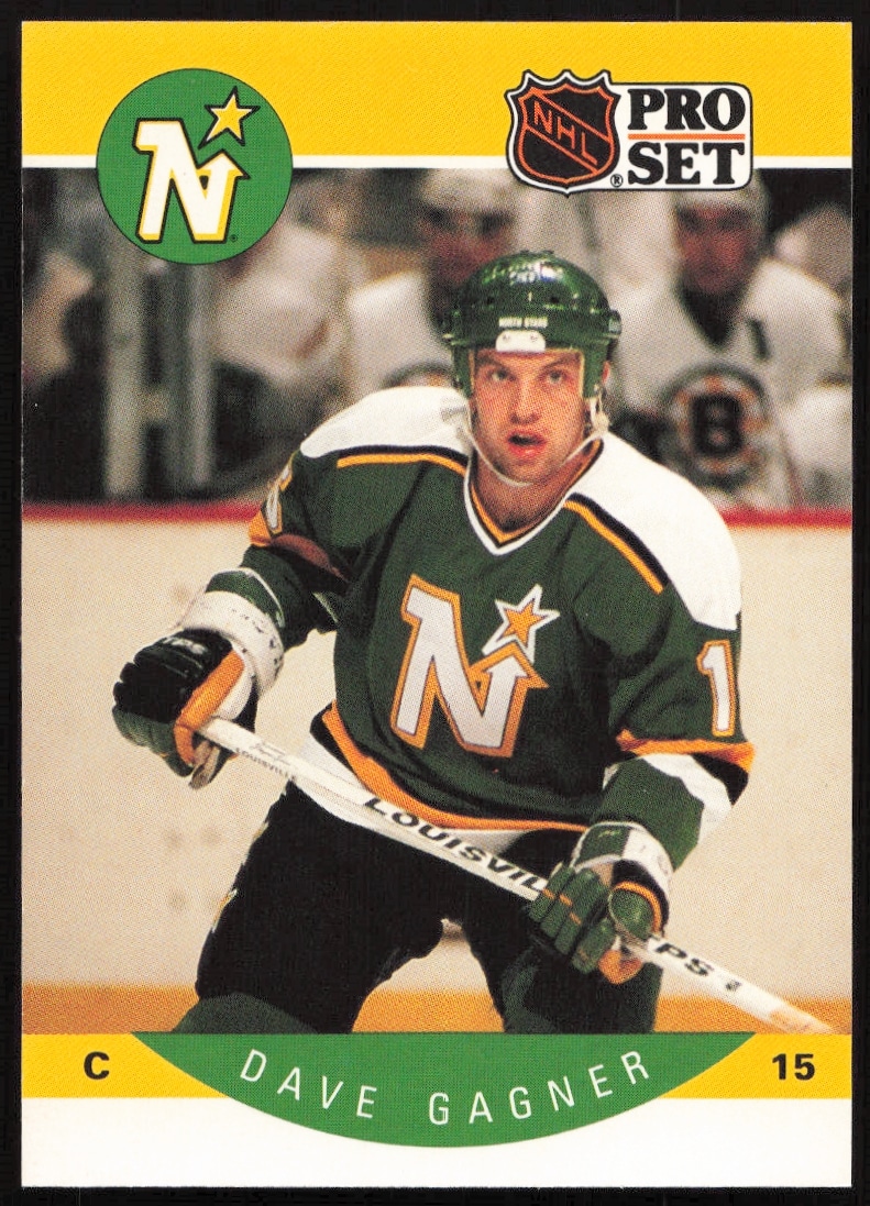 1990-91 Pro Set NHL Dave Gagner #138 (Front)