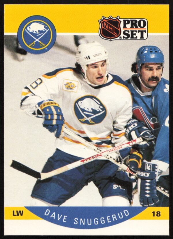 1990-91 Pro Set NHL Dave Snuggerud #30 (Front)