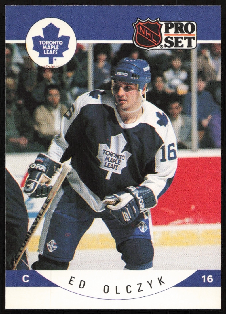 1990-91 Pro Set NHL Ed Olczyk #286 (Front)
