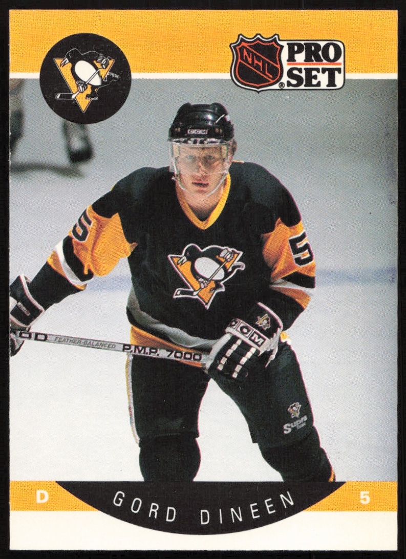 1990-91 Pro Set NHL Gord Dineen #233 (Front)