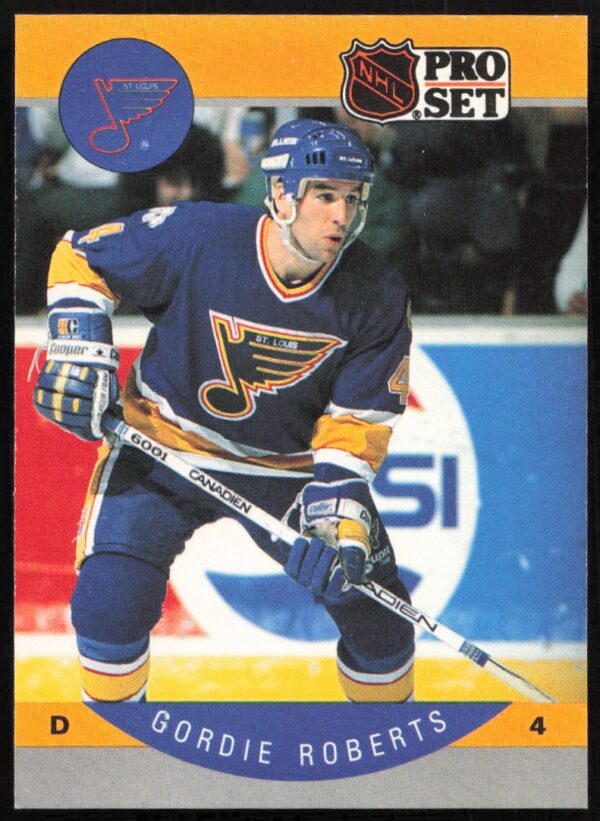 1990-91 Pro Set NHL Gordie Roberts #271 (Front)