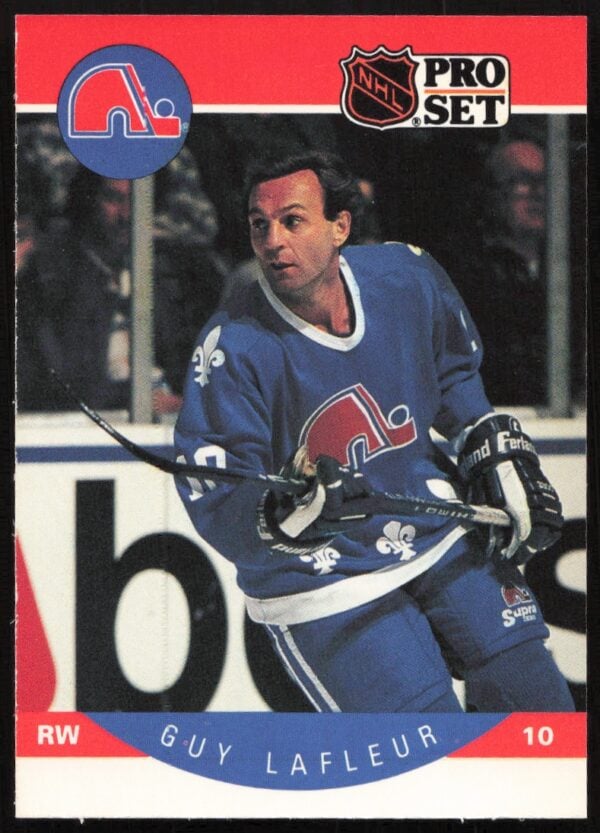 1990-91 Pro Set NHL Guy Lafleur #250 (Front)