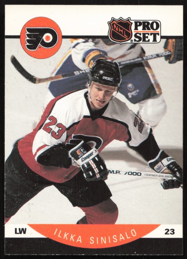 1990-91 Pro Set NHL Ilkka Sinisalo #223 (Front)