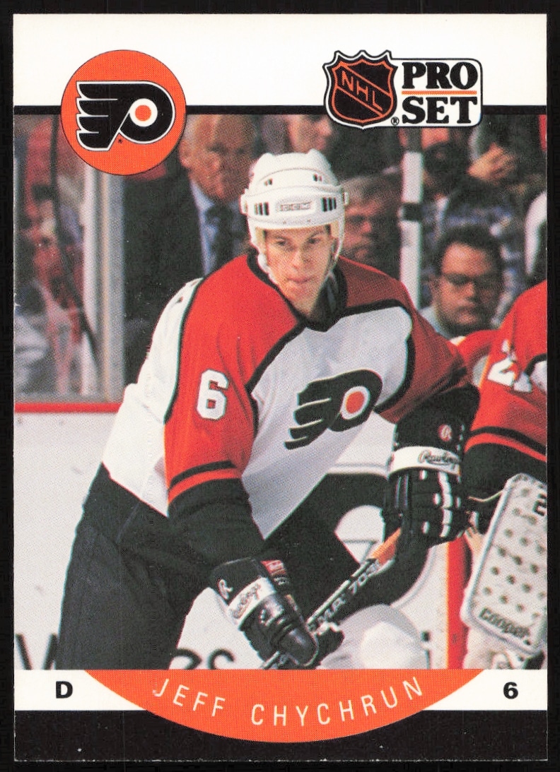 1990-91 Pro Set NHL Jeff Chychrun #213 (Front)